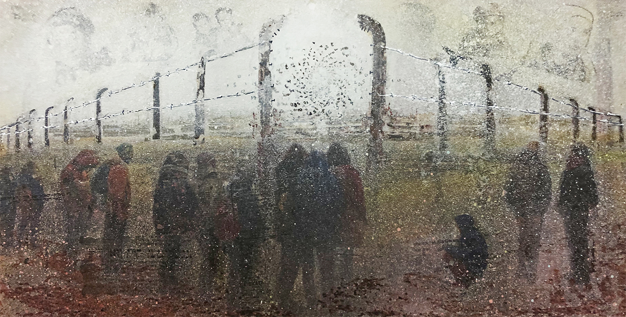 PORTEURS DE MEMOIRE. PLEXIGLASS. 2020-2021